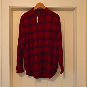 Madewell flannel,  XL